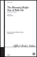 Blooming Bright Star of Belle Isle SSAA choral sheet music cover